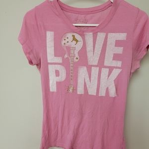 Women's Pink Victoria Secret top (Medium) Light pink